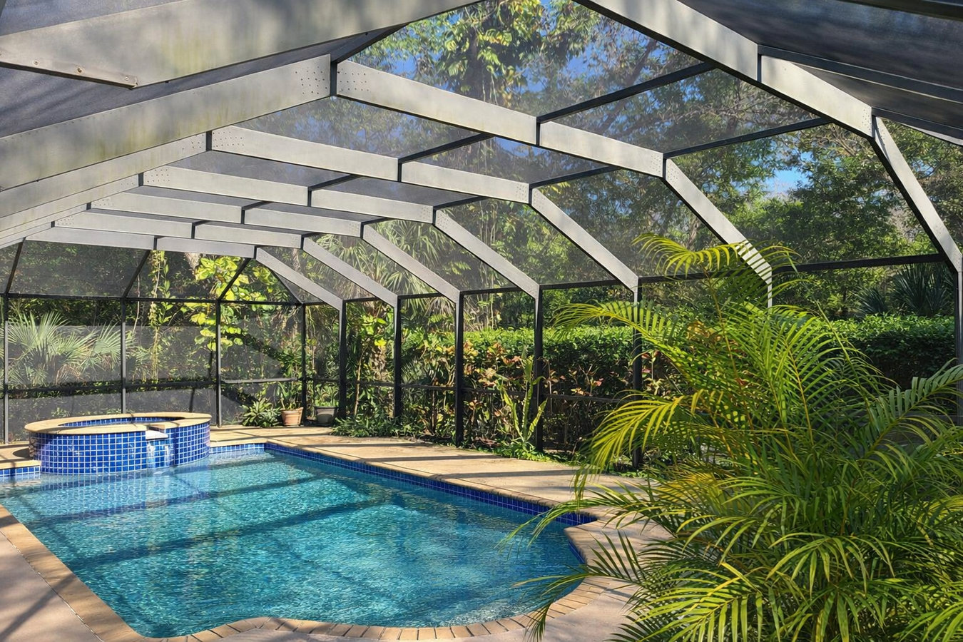 Screen room installation in Ormond Beach, FL